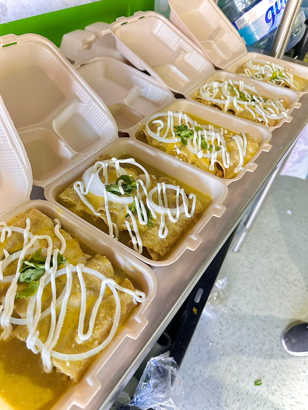 Enchiladas suizas, la estrella de la casa